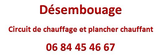 Désembouage de circuit de chauffage et de plancher chauffant Jonage... 06 84 45 46 67 David MARTIN